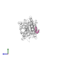 PENTAETHYLENE GLYCOL in PDB entry 4pcv, assembly 1, side view.