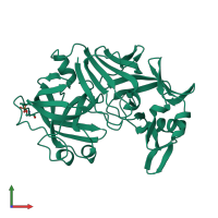 3D model of 4pep from PDBe