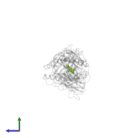 N-(6-formyl-4-oxo-3,4-dihydropteridin-2-yl)acetamide in PDB entry 4pjf, assembly 1, side view.