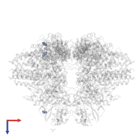 GLYCEROL in PDB entry 4q0t, assembly 1, top view.