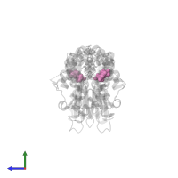 URIDINE-5'-DIPHOSPHATE in PDB entry 4q1c, assembly 1, side view.