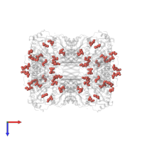 Modified residue MSE in PDB entry 4q7a, assembly 1, top view.