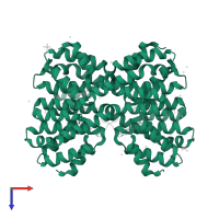 Regulation of nuclear pre-mRNA domain-containing protein 1B in PDB entry 4q96, assembly 3, top view.