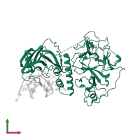 Histone-lysine N-methyltransferase, H3 lysine-9 specific SUVH4 in PDB entry 4qep, assembly 1, front view.