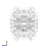 1,2-ETHANEDIOL in PDB entry 4qg0, assembly 1, side view.