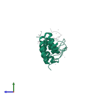Ankyrin repeat family A protein 2 in PDB entry 4qqi, assembly 1, side view.