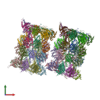 PDB entry 4r67 coloured by chain, front view.