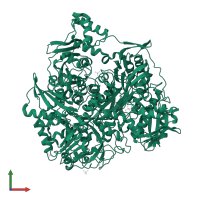 Phosphoribosylformylglycinamidine synthase in PDB entry 4r7g, assembly 1, front view.