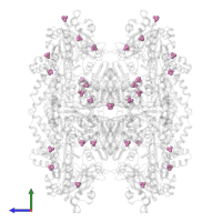 SULFATE ION in PDB entry 4r7p, assembly 1, side view.