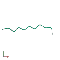 PDB entry 4ril coloured by chain, front view.