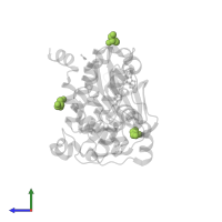 GLYCEROL in PDB entry 4rlk, assembly 1, side view.