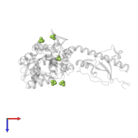 trimethylamine oxide in PDB entry 4tsm, assembly 2, top view.