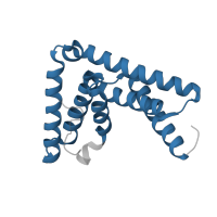 The deposited structure of PDB entry 4txq contains 2 copies of Pfam domain PF04652 (Vta1 like) in Vacuolar protein sorting-associated protein VTA1 homolog. Showing 1 copy in chain A.