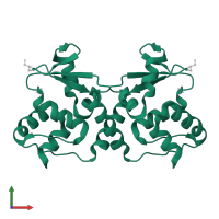 Centrosome-associated zinc finger protein CP190 in PDB entry 4u77, assembly 1, front view.