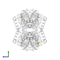 MAGNESIUM ION in PDB entry 4uvd, assembly 1, side view.