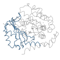The deposited structure of PDB entry 4uxt contains 1 copy of Pfam domain PF03953 (Tubulin C-terminal domain) in Tubulin alpha-1B chain. Showing 1 copy in chain A.