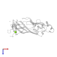 MAGNESIUM ION in PDB entry 4uyr, assembly 1, top view.