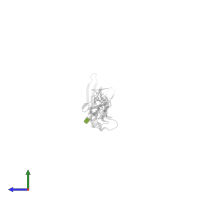 2-acetamido-2-deoxy-beta-D-glucopyranose in PDB entry 4v2a, assembly 1, side view.