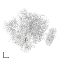 30S ribosomal protein S15 in PDB entry 4v6m, assembly 1, front view.