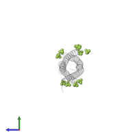 SULFATE ION in PDB entry 4w80, assembly 1, side view.