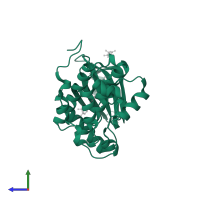 Eukaryotic translation initiation factor 2-alpha kinase 3 in PDB entry 4x7j, assembly 1, side view.