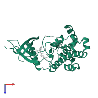 Eukaryotic translation initiation factor 2-alpha kinase 3 in PDB entry 4x7j, assembly 1, top view.