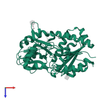 Phospholipase A2 group XV in PDB entry 4x92, assembly 1, top view.