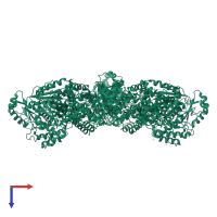 Putative pachytene checkpoint protein 2 in PDB entry 4xgu, assembly 1, top view.