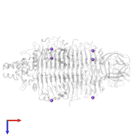 SODIUM ION in PDB entry 4xmy, assembly 1, top view.