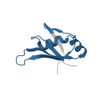 The deposited structure of PDB entry 4y0f contains 2 copies of Pfam domain PF00076 (RNA recognition motif) in TAR DNA-binding protein 43. Showing 1 copy in chain A.