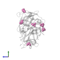 GLYCEROL in PDB entry 4y3a, assembly 1, side view.