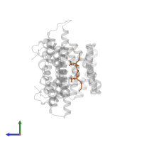 Microtubule-associated protein tau in PDB entry 4y3b, assembly 1, side view.