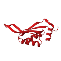 The deposited structure of PDB entry 4y6i contains 6 copies of CATH domain 3.30.70.120 (Alpha-Beta Plaits) in Divalent-cation tolerance protein CutA. Showing 1 copy in chain B.