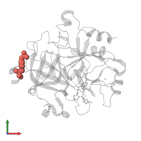 Modified residue TYS in PDB entry 4yes, assembly 1, front view.