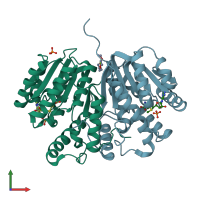 3D model of 4ymg from PDBe