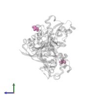 GLYCEROL in PDB entry 4yr0, assembly 1, side view.