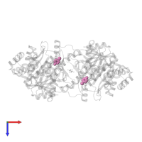 5-bromopyridin-2(1H)-one in PDB entry 4yrf, assembly 1, top view.