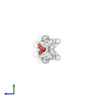 Modified residue ALY in PDB entry 4yyi, assembly 1, side view.