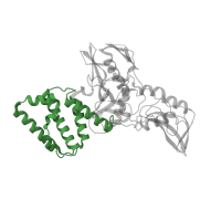 The deposited structure of PDB entry 4z32 contains 8 copies of Pfam domain PF18377 (FERM F2 acyl-CoA binding protein-like domain) in Tyrosine-protein kinase JAK2. Showing 1 copy in chain A.