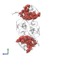 Modified residue DUZ in PDB entry 4zbn, assembly 1, side view.