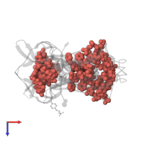 Modified residue DUZ in PDB entry 4zbn, assembly 1, top view.