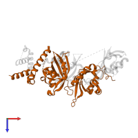 Endothelial PAS domain-containing protein 1 in PDB entry 4zqd, assembly 1, top view.
