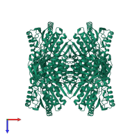 Alpha-aminoadipic semialdehyde dehydrogenase in PDB entry 4zvx, assembly 1, top view.