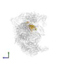 Anaphase-promoting complex subunit 10 in PDB entry 5a31, assembly 1, side view.