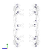 Nucleoporin Nup37 in PDB entry 5a9q, assembly 1, side view.