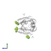 GLYCEROL in PDB entry 5af4, assembly 1, side view.