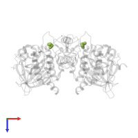 MALONATE ION in PDB entry 5air, assembly 1, top view.