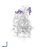 CARDIOLIPIN in PDB entry 5b1b, assembly 2, side view.