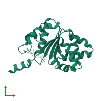 Insertion sequence IS5376 putative ATP-binding protein in PDB entry 5bq5, assembly 1, front view.