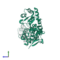 E3 ubiquitin-protein ligase Itchy homolog in PDB entry 5c7m, assembly 1, side view.